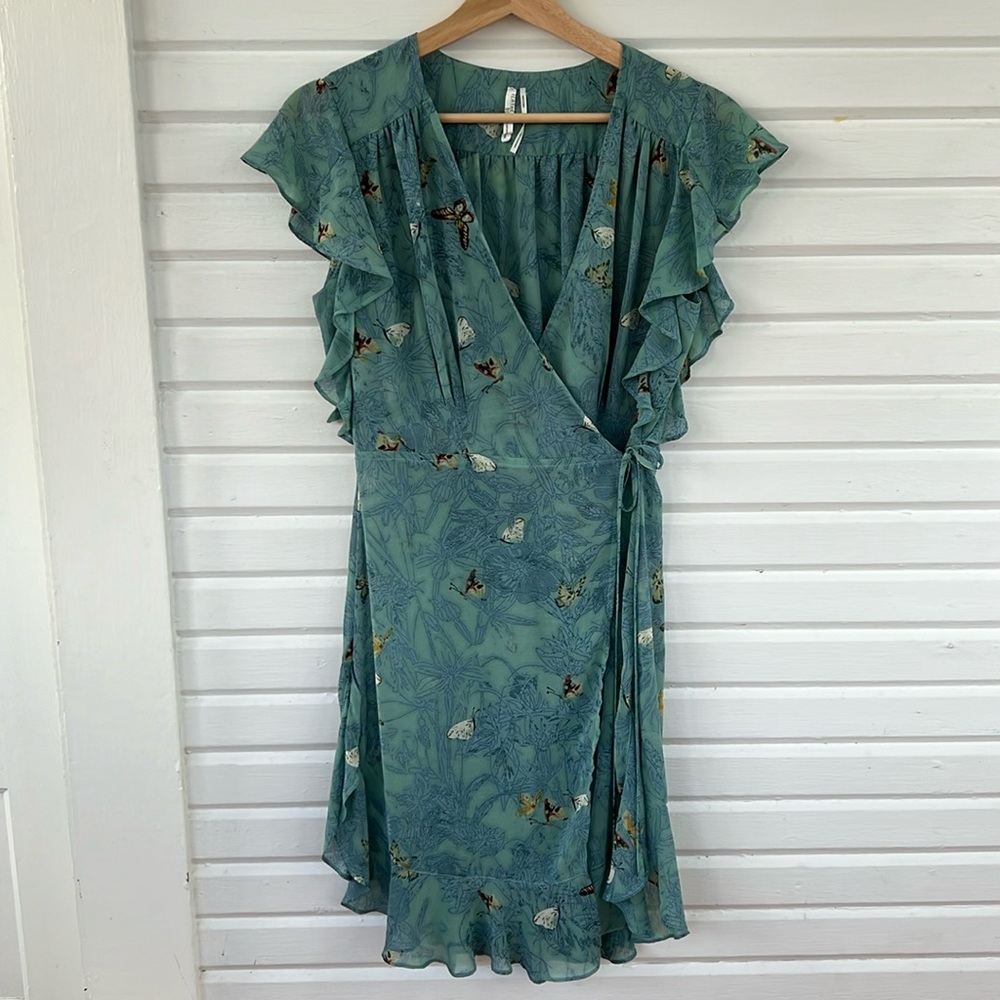 Feather + Bone by Anthropologie Wrap Tunic